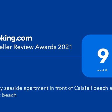 Lovely Seaside Apartment In Front Of Calafell Beach And Cunit Beach Segur de Calafell Eksteriør bilde